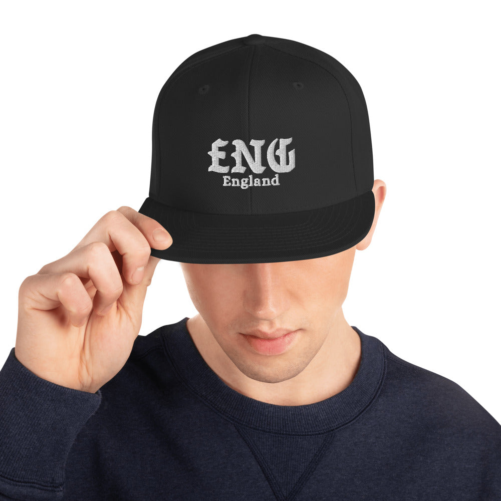 Snapback ENGLAND Broderie 3D - Univers States And City
