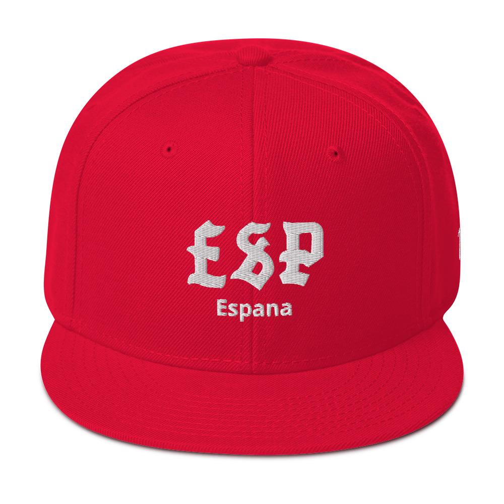 Snapback ESPAGNE Broderie 3D - Univers States And City