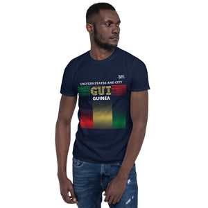 T-shirt NATION GUINEE - Univers States And City