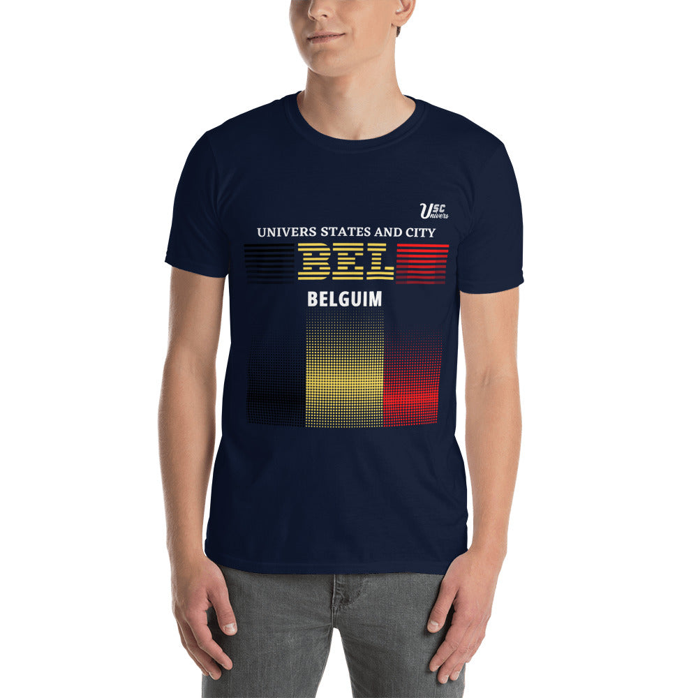 T-shirt NATION BELGIQUE - Univers States And City
