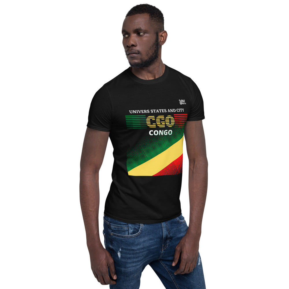T-shirt NATION CONGO - Univers States And City