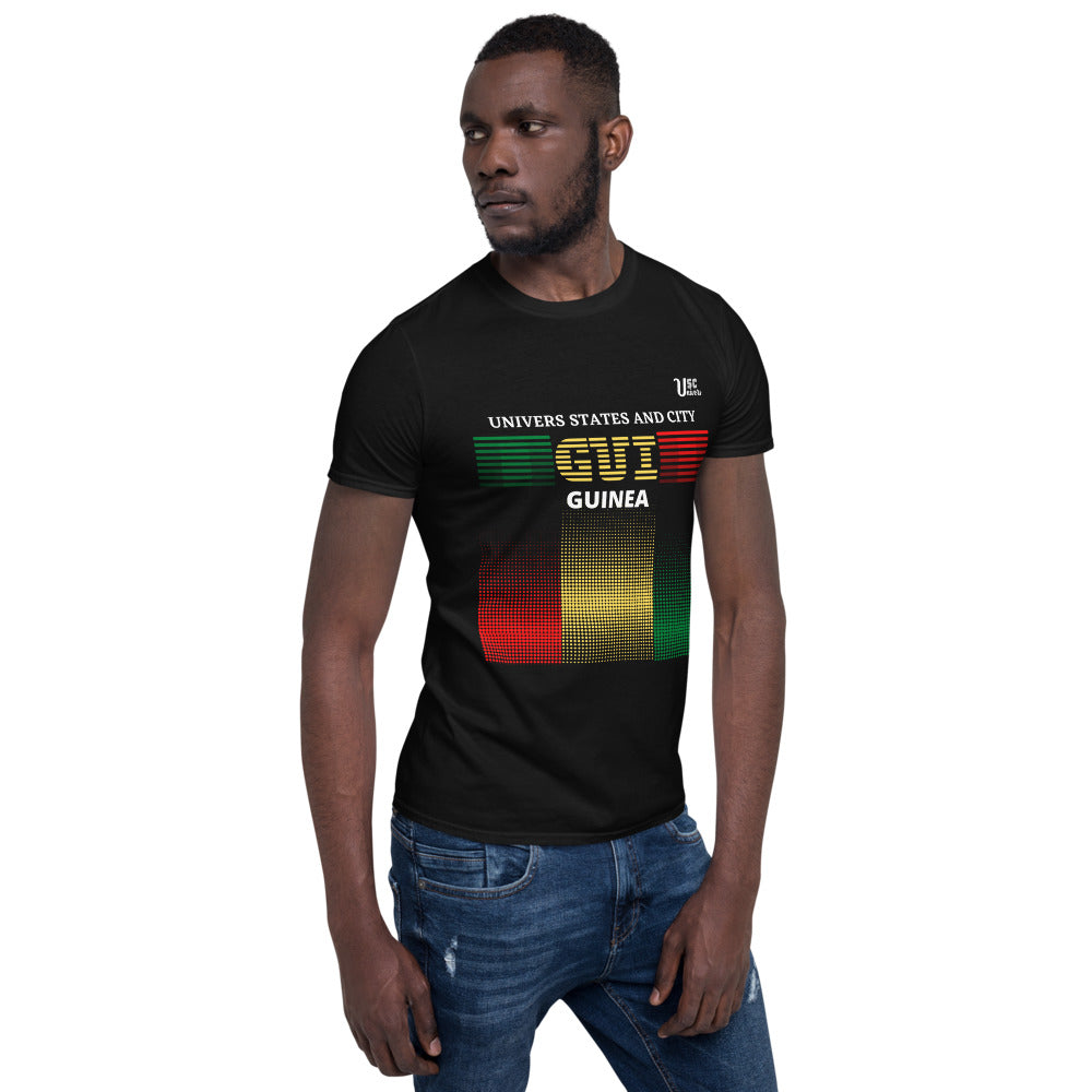 T-shirt NATION GUINEE - Univers States And City