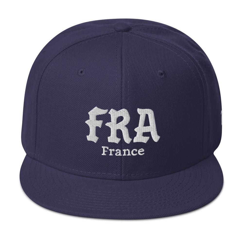 Casquette Snapback FRANCE Broderie 3D - Univers States And City