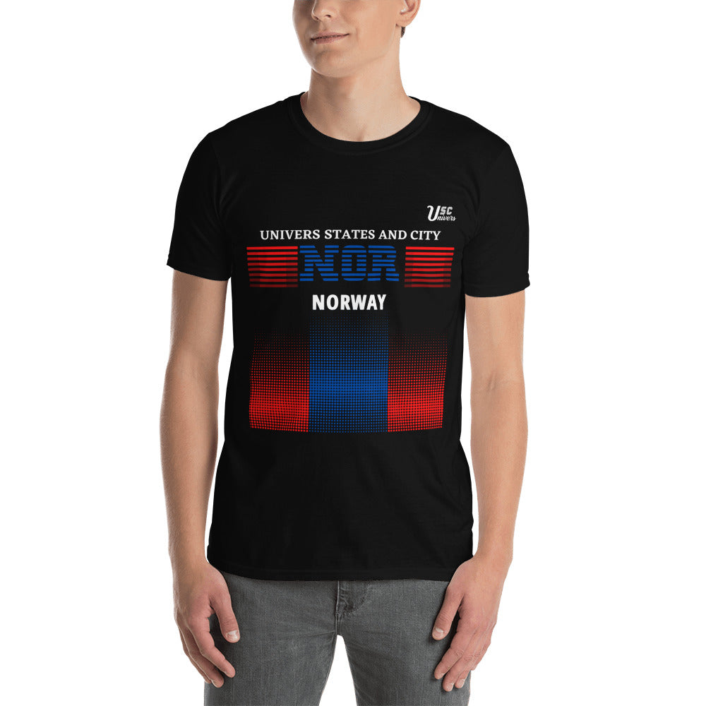 T-Shirt NATION NORVÈGE - Univers States And City