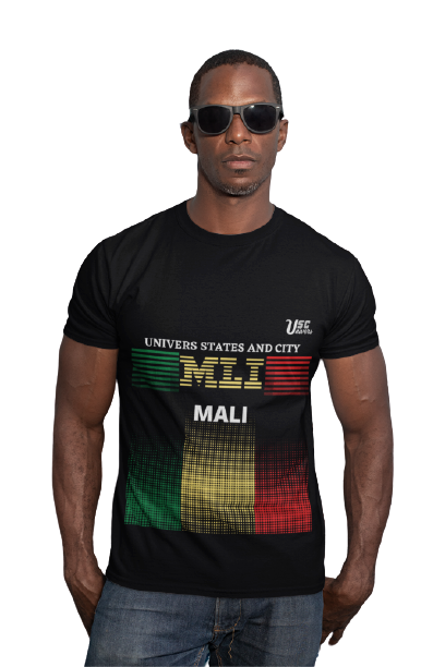 T-shirt NATION MALI - Univers States And City